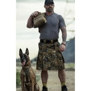 RARE 5.11 511 Tactical Kilt Camouflage Cargo TAC-143 Multicam Utility‎ 42 73356